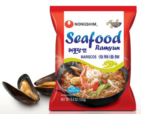 农心 韩国海鲜拉面 125g